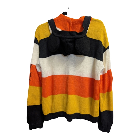 RARE Her Universe hooded Mickey Mouse Halloween candy corn cardigan Size Medium - Picture 7 of 8